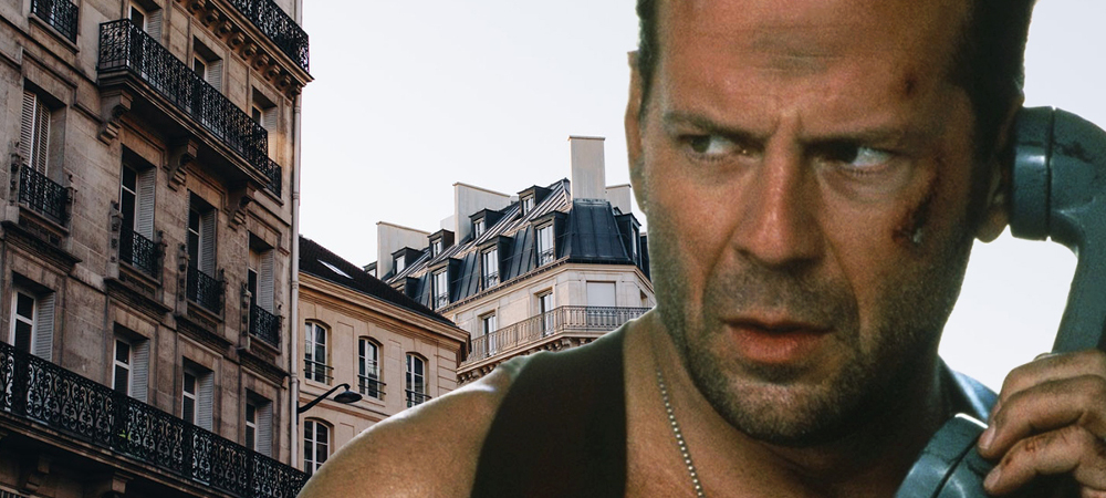 Virée dans Paris avec Bruce Willis